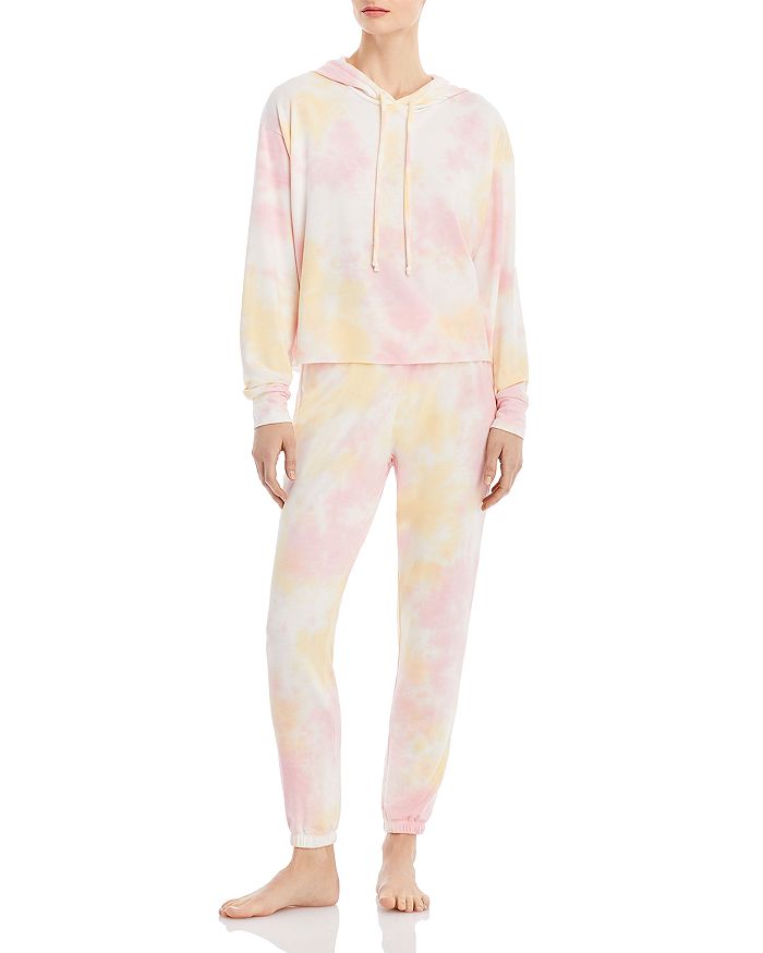 Ava Esme Tie Dyed Hoodie Jogger Pants Set 64 off
