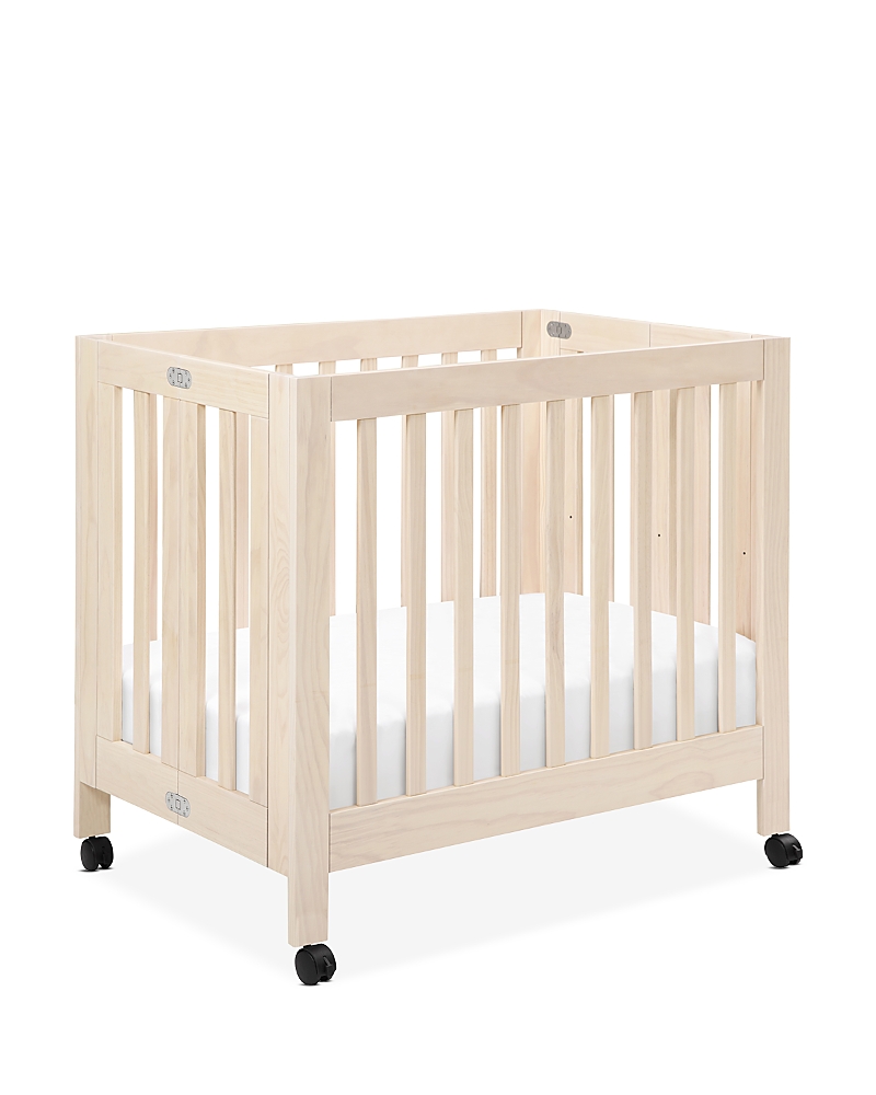 Babyletto Origami Mini Crib In Wash Natural