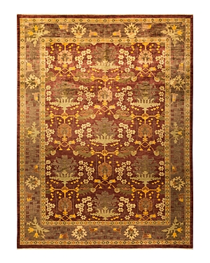 Bloomingdale's Arts & Crafts M1573 Area Rug, 10'1 X 13'2 In Red