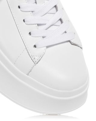 スニーカー ASH Women Sneakers 413676 MOBYRUBBER05 WHITE ASH Moby White Platform Sneakers - Women's