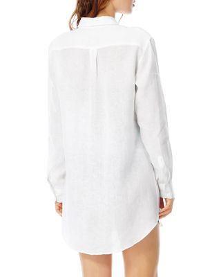 linen shirt cover up