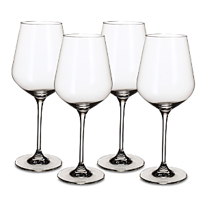 Villeroy & Boch La Divina Burgundy Glasses, Set of 4