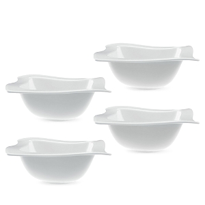 Villeroy & Boch New Wave Bowls, Set Of 4 In White