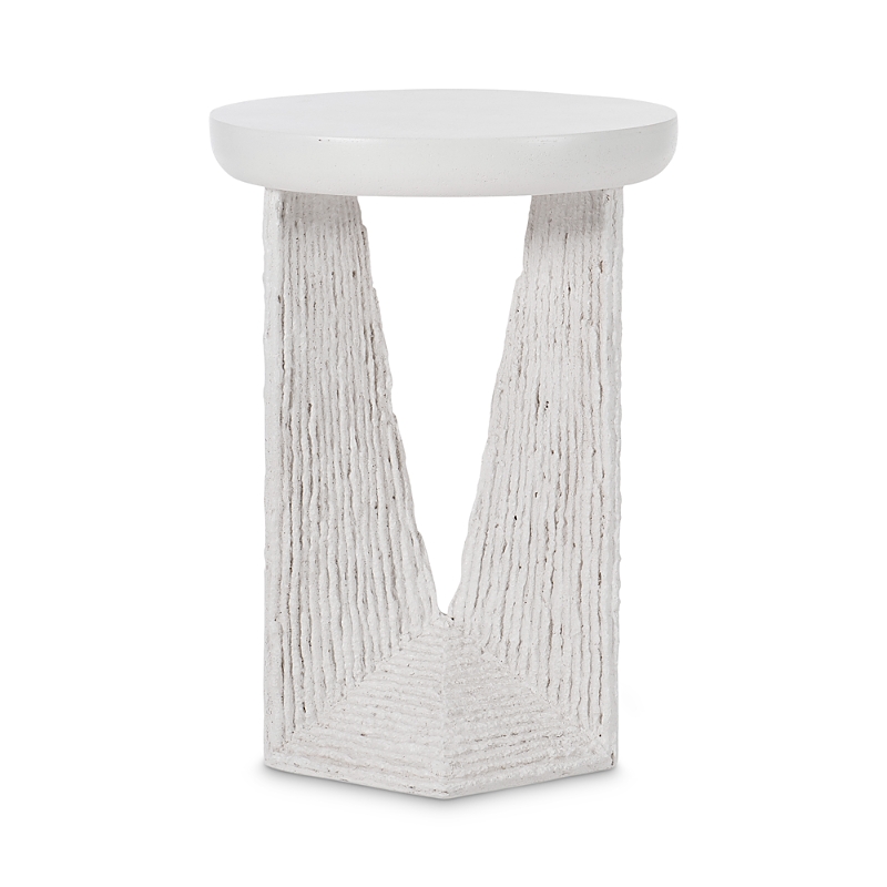 Bernhardt Voile Outdoor Accent Table In Natural/coco Twig