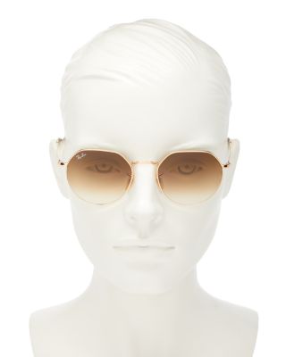  Geometric Sunglasses, 53mm