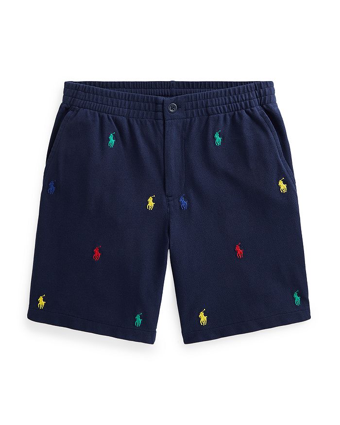 Ralph Lauren Boys' Prepster Embroidered Shorts - Big Kid | Bloomingdale's