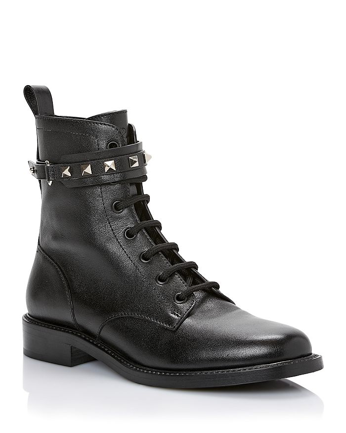 Valentino Garavani Women's Rockstud Boots | Bloomingdale's