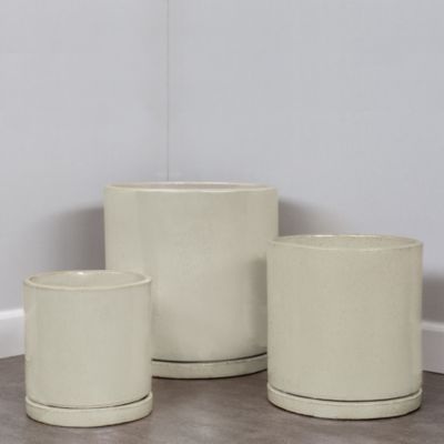 CAMPANIA INTERNATIONAL - I/O Series Cylinder Planter, Set of 3
