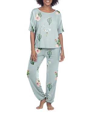 Honeydew Sun Lover Lounge Set In Cacti
