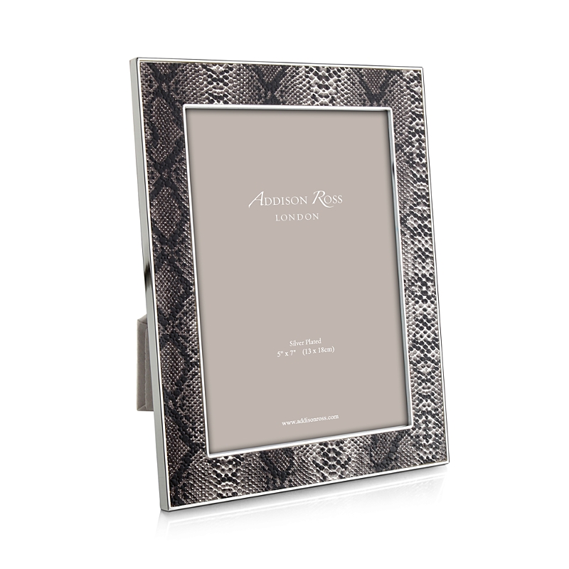 Addison Ross Faux Snake Picture Frame, 4 x 6