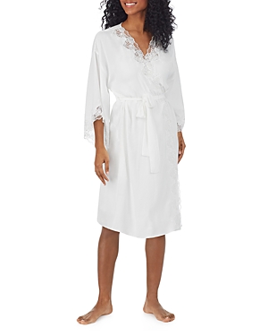 EILEEN WEST SATIN WRAP dressing gown,E5120075