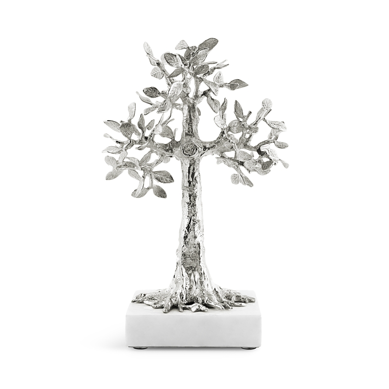 Michael Aram Foliated Cross Nickelplate Sculpture