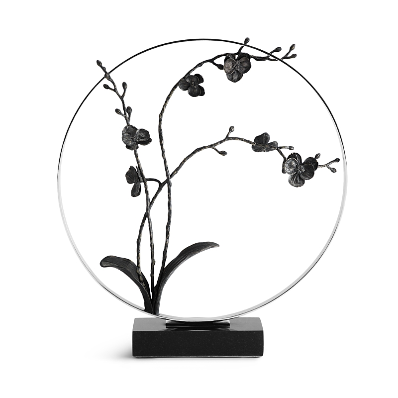 Michael Aram Special Editions Black Orchid Moon Gate Sculpture
