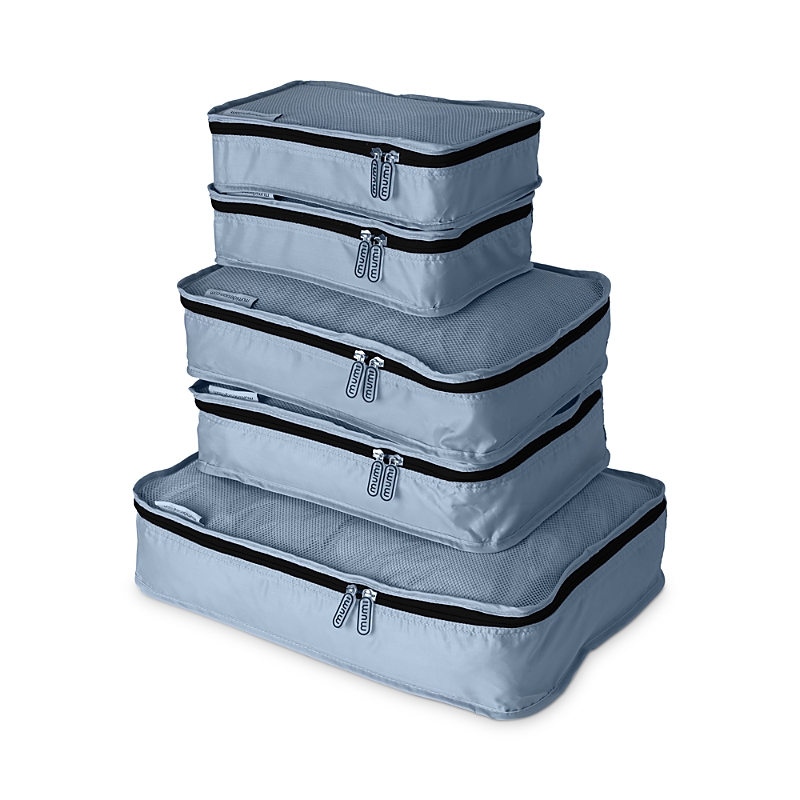 Mumi Packing Cubes, Set Of 5 In Black