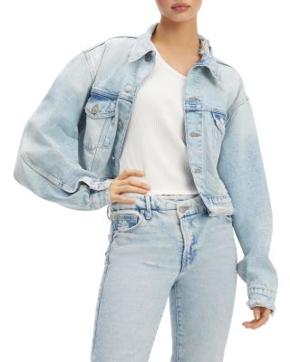 UPC 019593100035 product image for Good American Classic Denim Jacket | upcitemdb.com