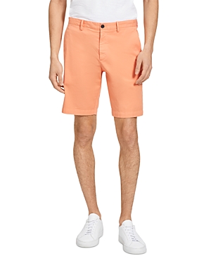 Theory 'zaine Patton' Slim Fit Shorts In Vivid Coral