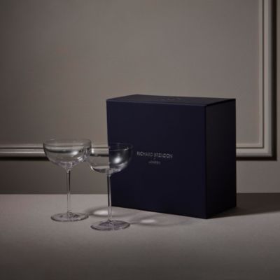 Cocktail Collection Star Cut Coupe Glass, Set of 2