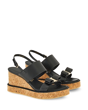 Ferragamo Sandal In Nero