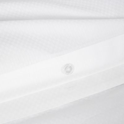 Checkered Sateen King Duvet Cover