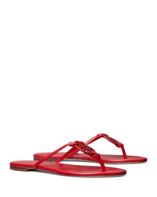 red sandals for women