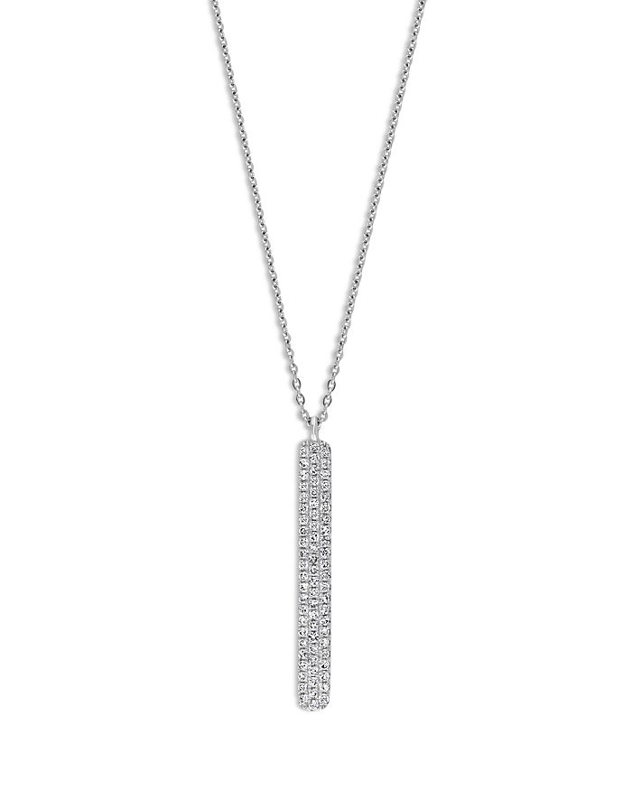 Linear bar necklace top