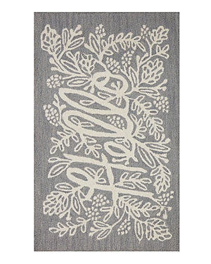 Rifle Paper Co Minnie Min-04 Area Rug, 2'3 X 3'9 In Gray