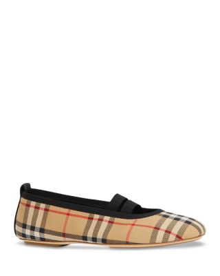 burberry ballerina flats