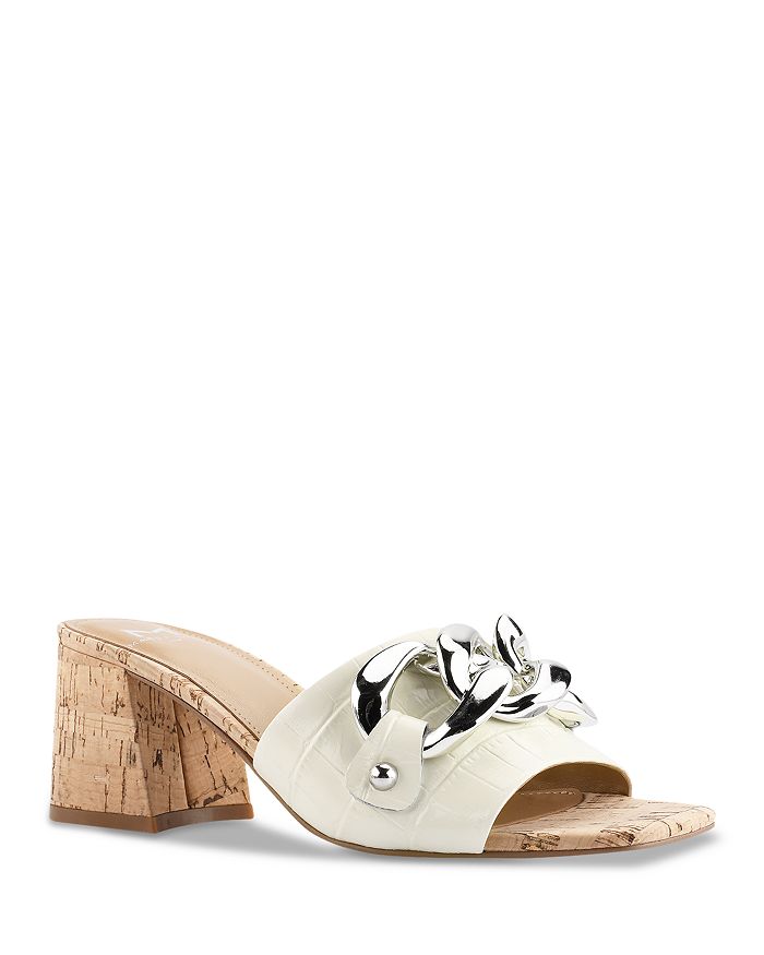 Cream snaffle front discount open toe sandals