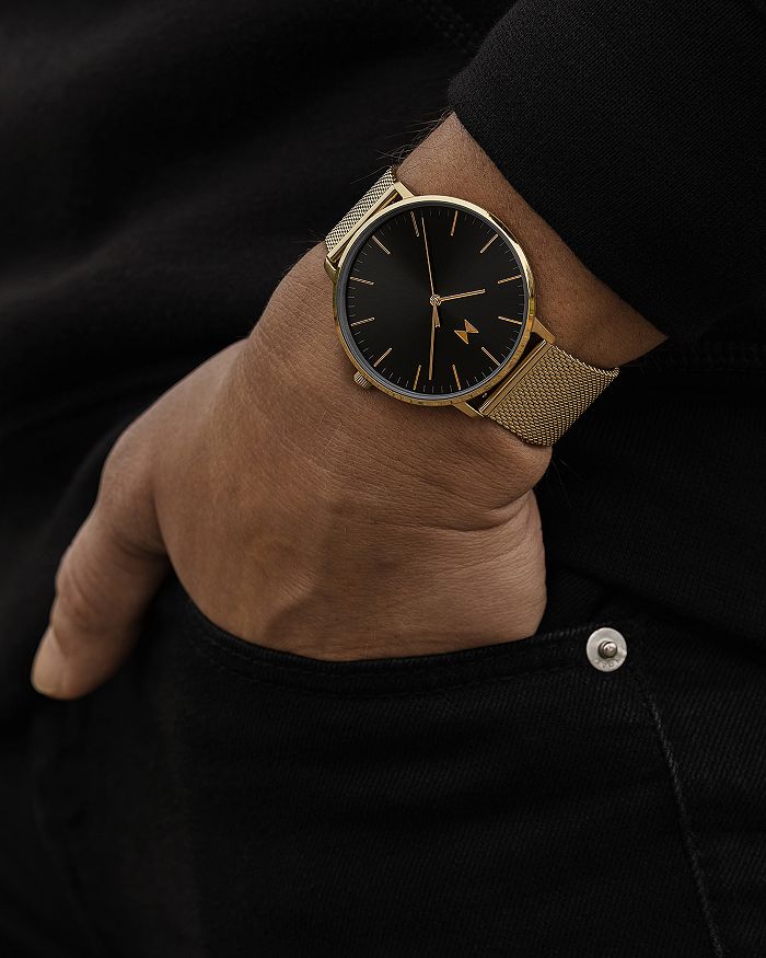 Shop Mvmt Legacy Watch, 42mm In Black