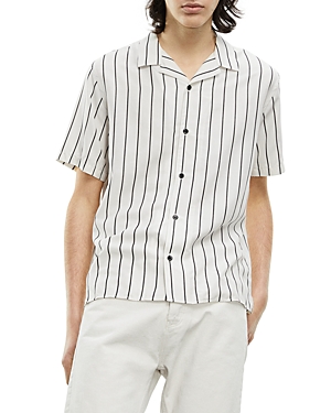 The Kooples Whi09 Stripe Regular Fit Button Down Shirt