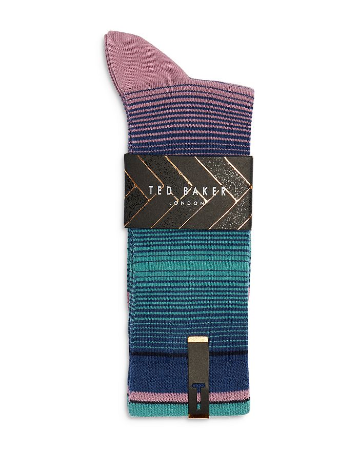 Ted Baker Cealer Striped Socks Bloomingdale's