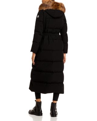 moncler long down coat