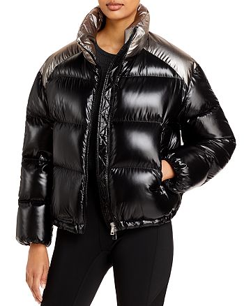 Moncler Cuscute Two Tone Cropped Puffer Jacket | Bloomingdale's