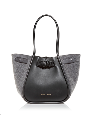 PROENZA SCHOULER LARGE FELTED RUCHED TOTE,H01031-X414P