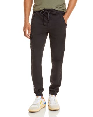 designer black joggers