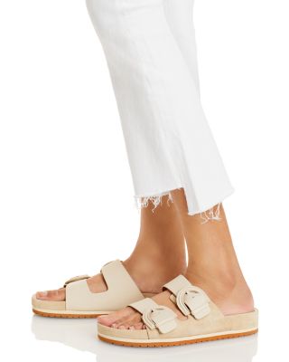 The Insider High Rise Crop Step Fray Bootcut Jeans