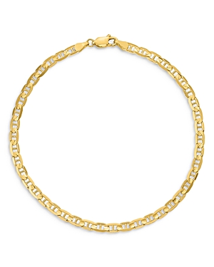 Bloomingdale's Men's Anchor Link Chain Necklace In 14k Yellow Gold, 20 - 100% Exclusive
