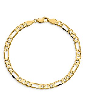 Bloomingdale's - Men's Figaro Link Chain Bracelet in 14K Yellow Gold - 100% Exclusive
