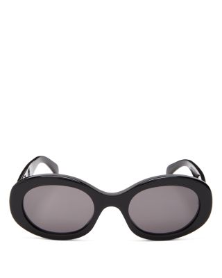 Triomphe Oval Sunglasses, 52mm