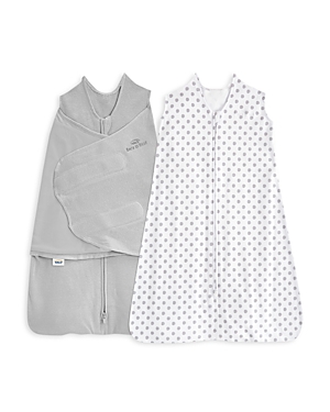 Halo Unisex SleepSack Organic Swaddle and Wearable Blanket Gift Set, 2 Piece - Baby