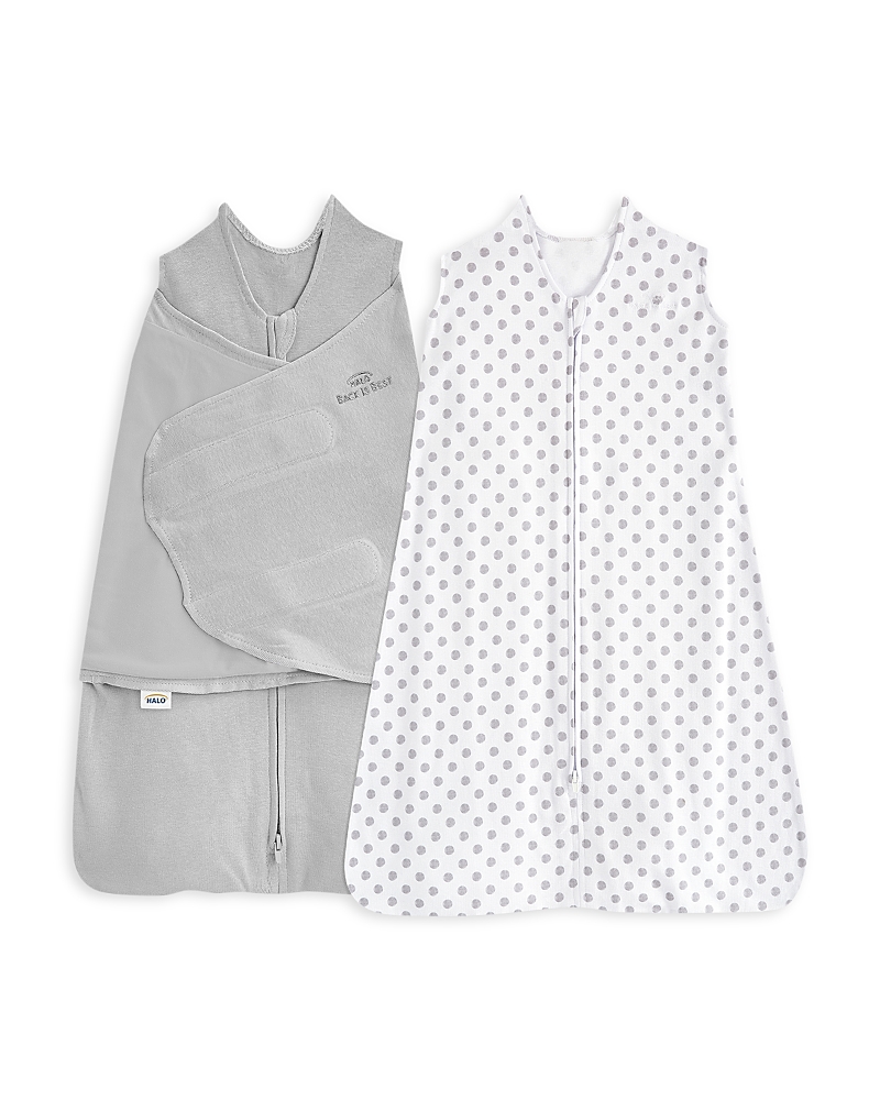 Halo Sleep Halo Unisex Sleepsack Organic Swaddle And Wearable Blanket Gift Set, 2 Piece - Baby