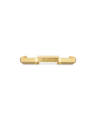 Gucci - 18K Yellow Gold Link To Love Mirror Ring