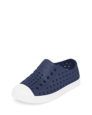 Native Unisex Jefferson Waterproof Slip-on Sneakers - Baby, Walker, Toddler In Regatta Blue/shell White