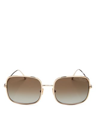 tom ford 58mm aviator sunglasses