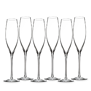 Waterford Elegance Classic Champagne Toasting Flutes, Set of 6