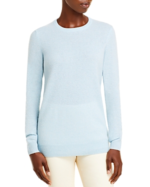 C By Bloomingdale's Crewneck Cashmere Sweater - 100% Exclusive In Bright Sky Twist