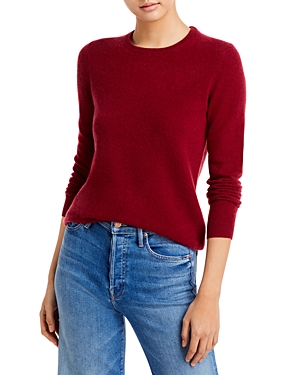 C By Bloomingdale's Crewneck Cashmere Sweater - 100% Exclusive In Rust