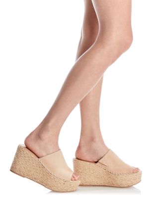 tan platform sandals