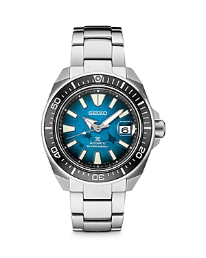 Seiko Watch Prospex Special Edition Automatic Manta Ray Divers Watch, 47.8mm In Silver