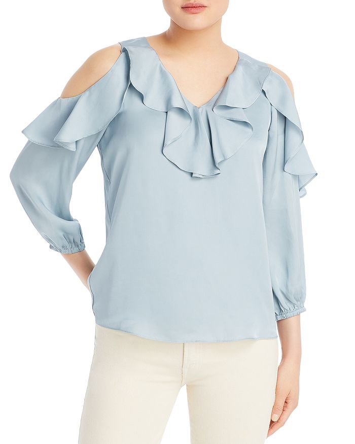 Tahari cold shoulder top online